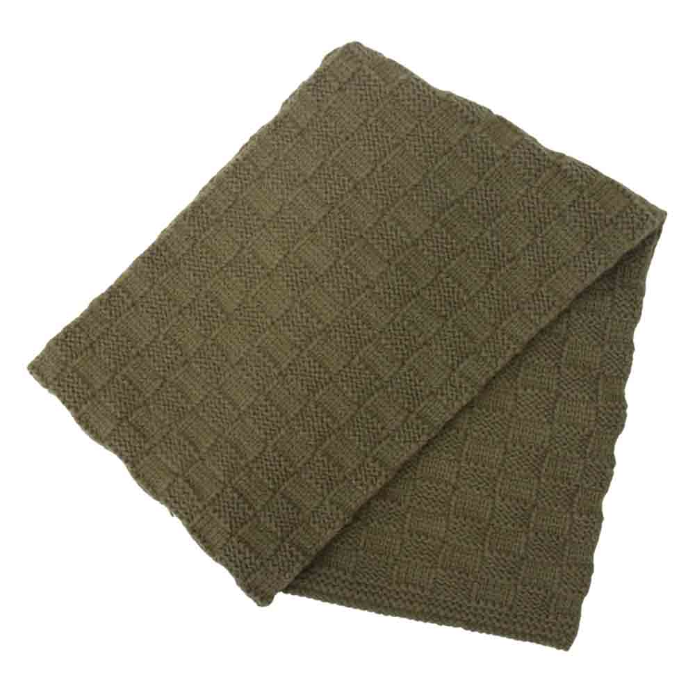 TENDERLOIN テンダーロイン T-STOLE ストール ウール カーキ系【中古】
