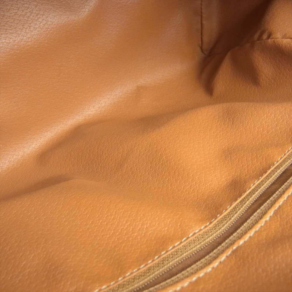 CELINE セリーヌ マカダム ミニ ボストン ハンドバッグ ブラウン系【中古】