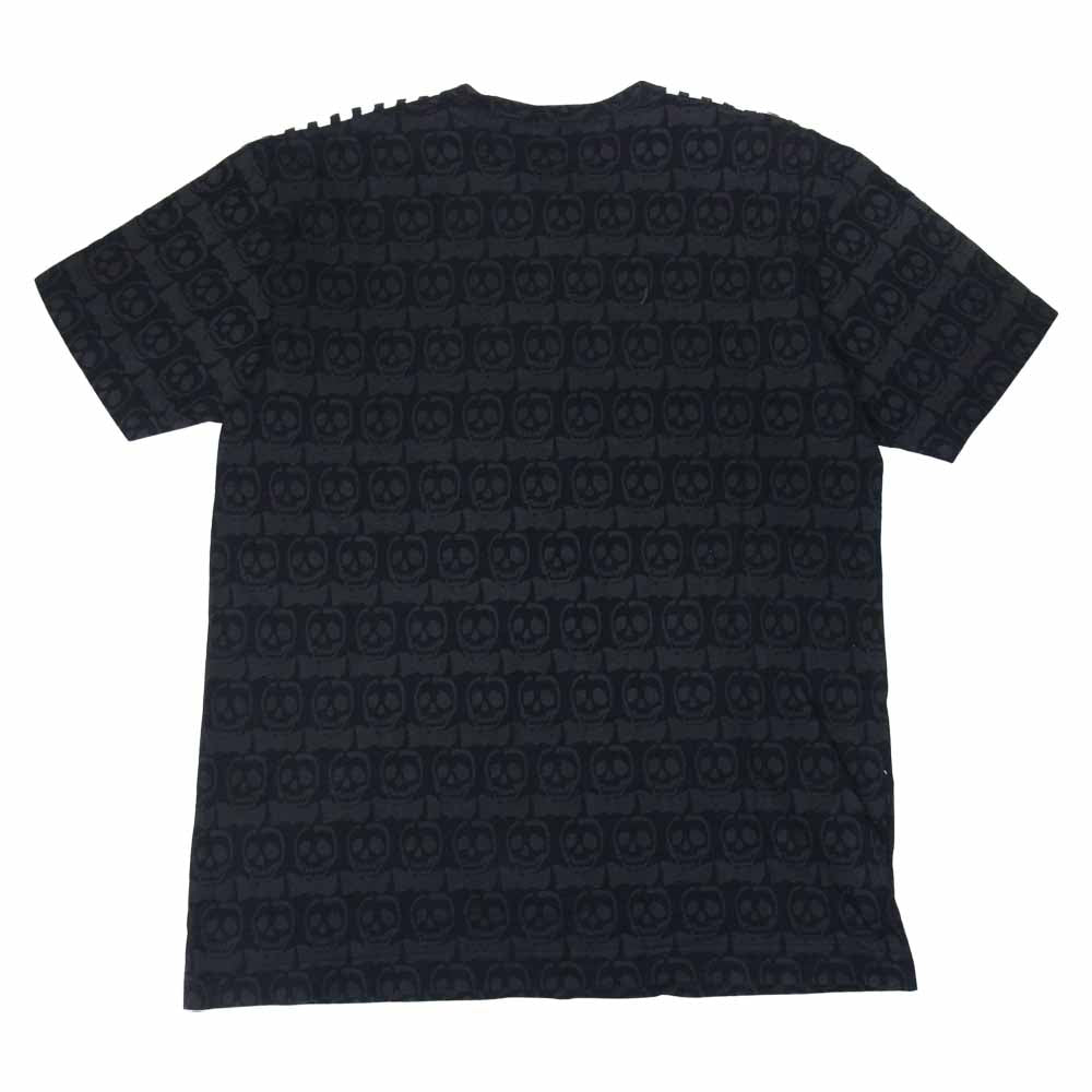 COMME des GARCONS コムデギャルソン HOMME PLUS PG-T019 オムプリュス スカルプリント Tシャツ ブラック系 L【中古】