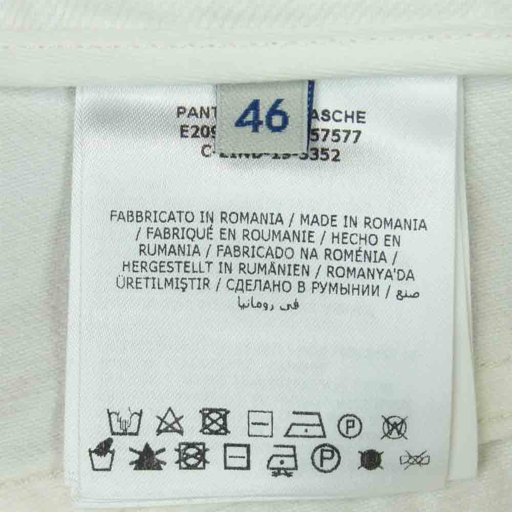 MONCLER モンクレール E2091120090057577 国内正規品 PANTALONE 5 TASCHE パンタロン チノ トラウザーズ パンツ  ホワイト系 46【中古】