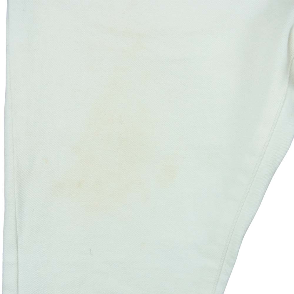 MONCLER モンクレール E2091120090057577 国内正規品 PANTALONE 5 TASCHE パンタロン チノ トラウザーズ パンツ  ホワイト系 46【中古】