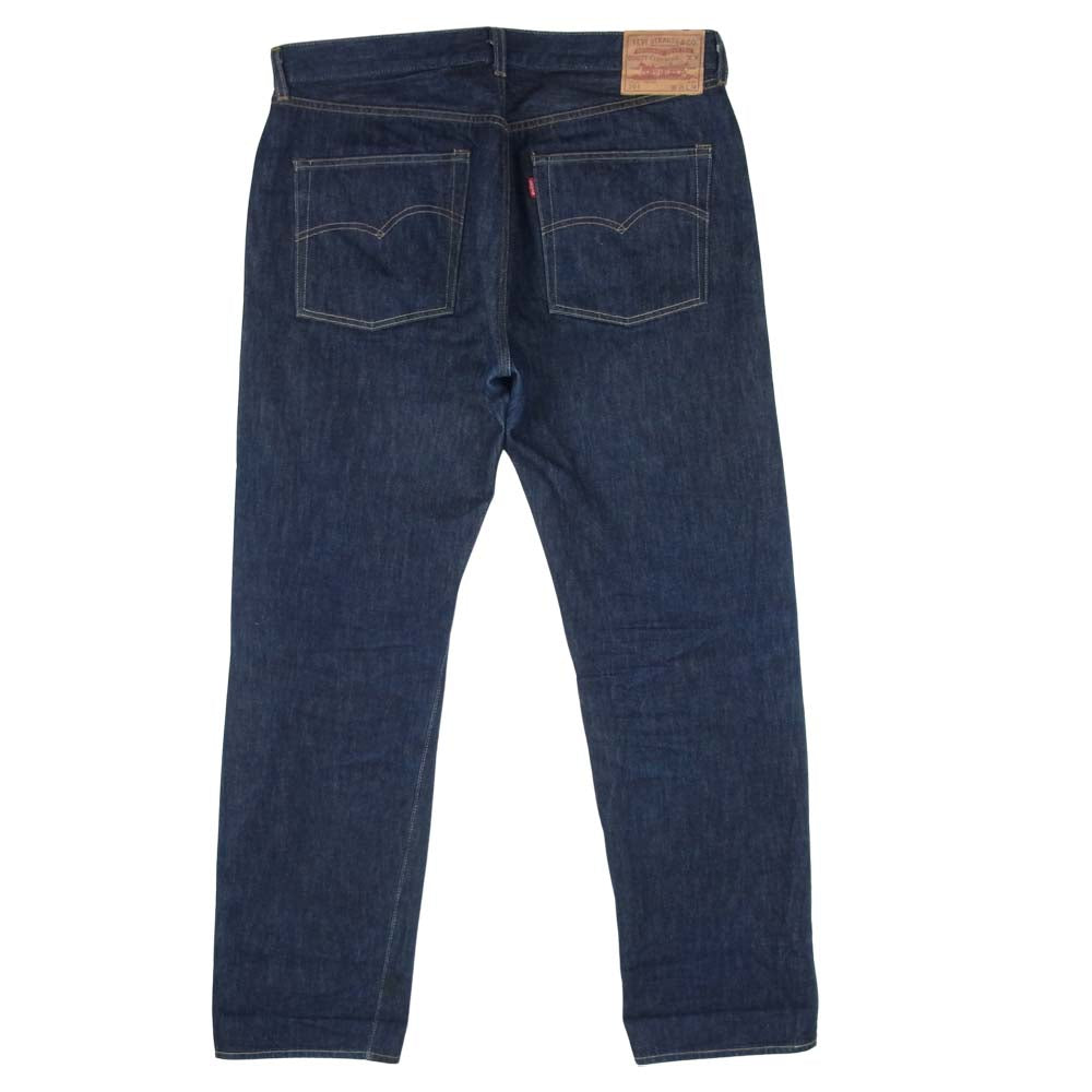 Levi's リーバイス 66501-0008 VINTAGE CLOTHING USA製 501XX 1966年復刻 ヴィンテージクロージング ボタンフライ 5ポケット リジッド デニム パンツ インディゴブルー系 W36 L34【中古】