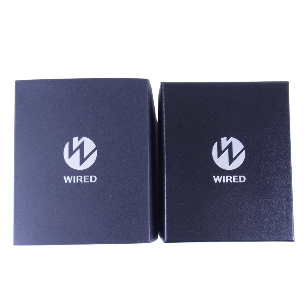 WIRED ワイアード VD57-KND0 クロノグラフ クォーツ 腕時計 シルバー系【中古】