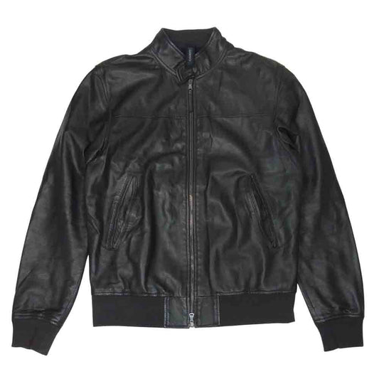 ガレット イタリア製 レザー ブルゾン ジャケット ブラウン系 48【中古】