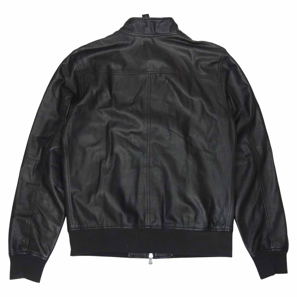 ガレット イタリア製 レザー ブルゾン ジャケット ブラウン系 48【中古】