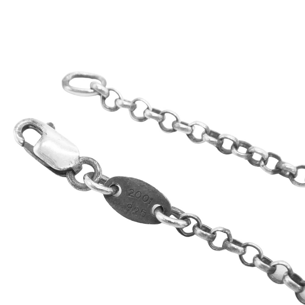 CHROME HEARTS クロムハーツ（原本無） Roll Chain 18inch ロールチェーン シルバー系【中古】