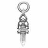 CHROME HEARTS クロムハーツ（原本無） DAGGER #5 ダガー チャーム ネックレス トップ シルバー系【中古】
