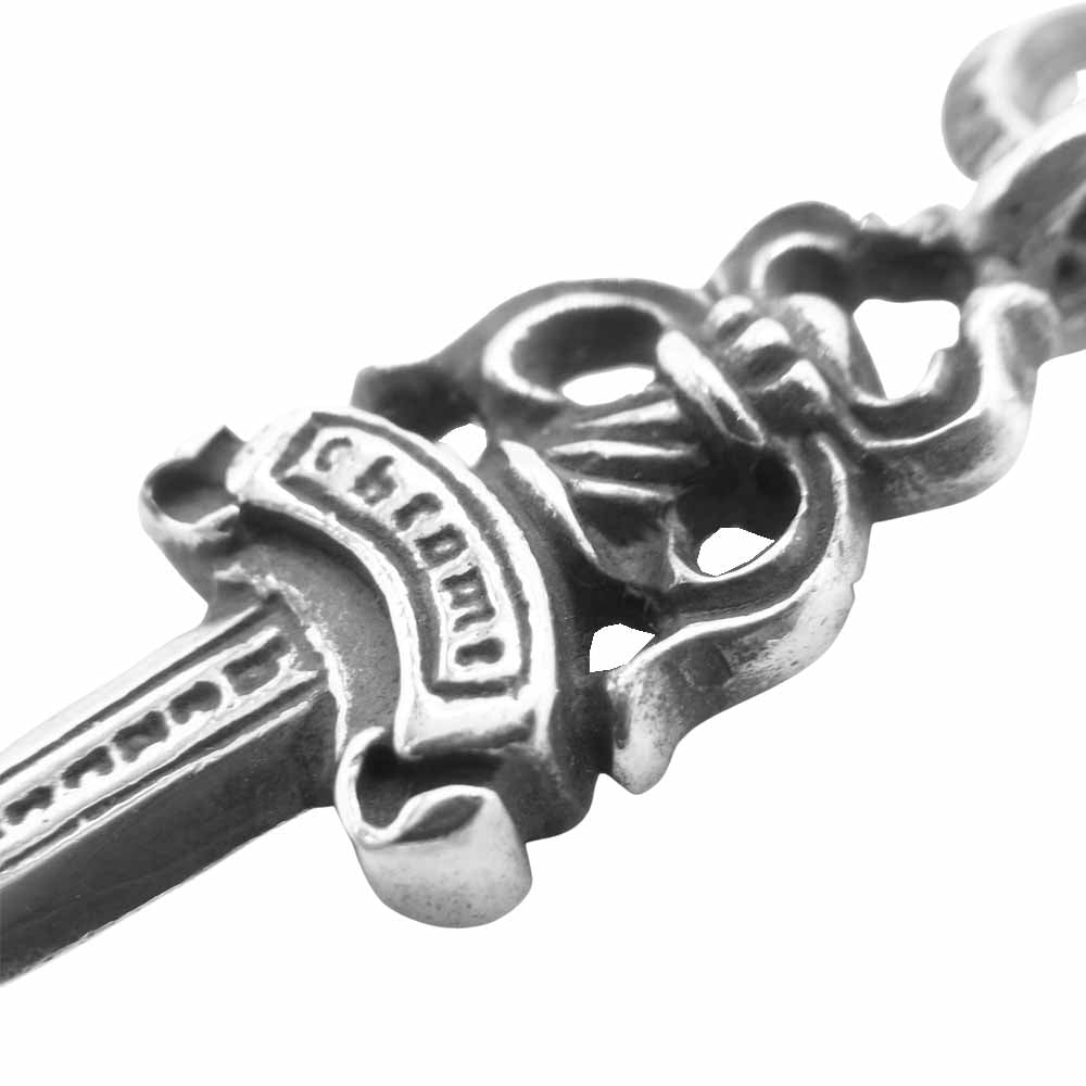 CHROME HEARTS クロムハーツ（原本無） DAGGER #5 ダガー チャーム ネックレス トップ シルバー系【中古】