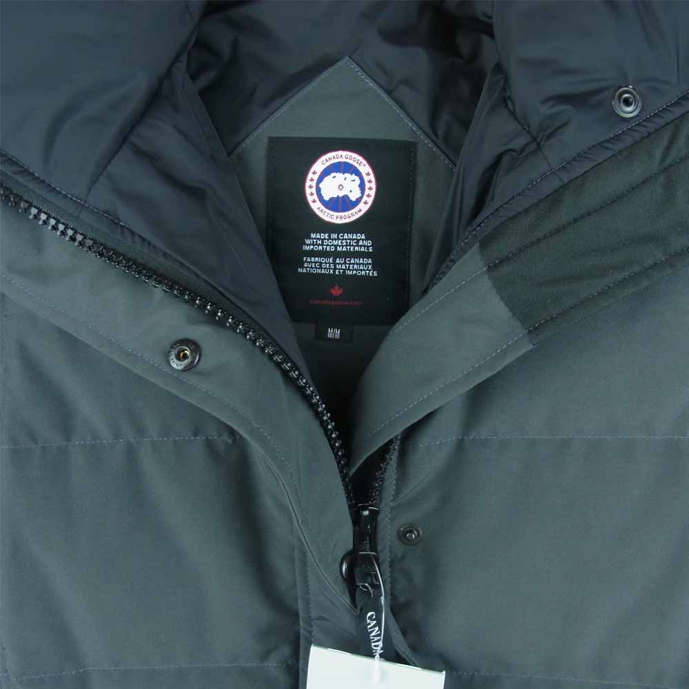 CANADA GOOSE カナダグース 2302JL  国内正規 サザビー MACKENZIE PARKA マッケンジー パーカー ダウン ジャケット グレー系 M【美品】【中古】