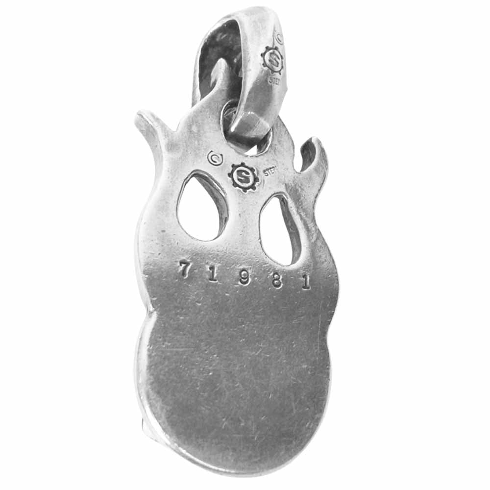 STARLIN GEAR スターリンギア Flaming Dice フレーミングダイス ペンダントトップ シルバー系【中古】
