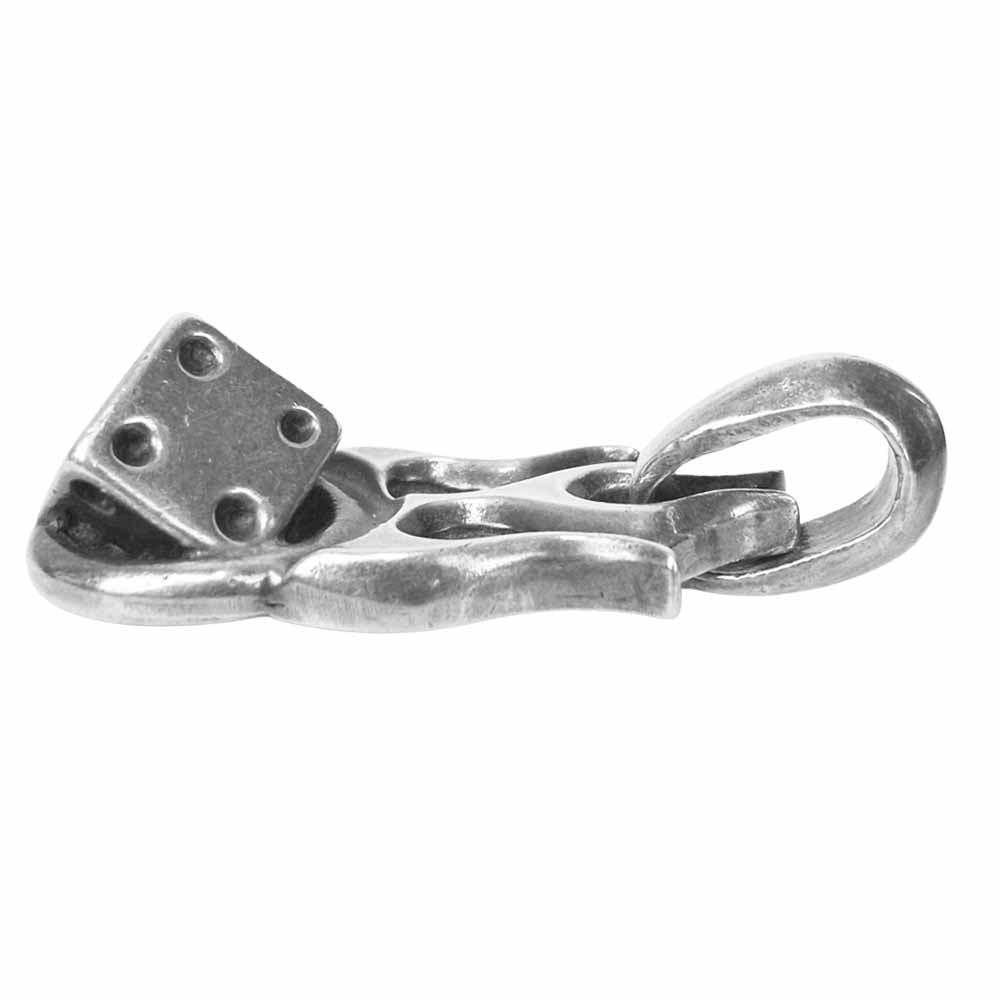 STARLIN GEAR スターリンギア Flaming Dice フレーミングダイス ペンダントトップ シルバー系【中古】