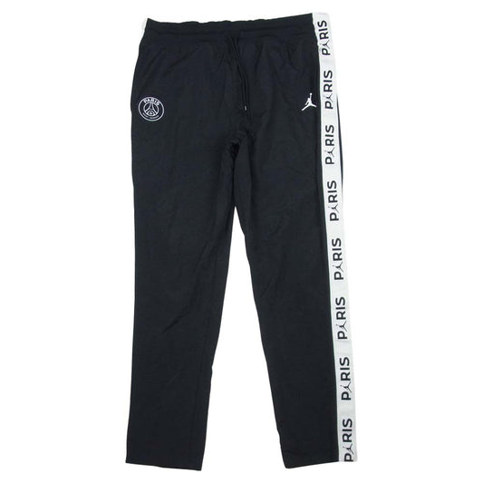 NIKE AIR JORDAN ナイキ ジョーダン PSG パリ サン ジェルマン TEARAWAY PANT サイド ライン トラック パンツ ブラック系 L【美品】【中古】