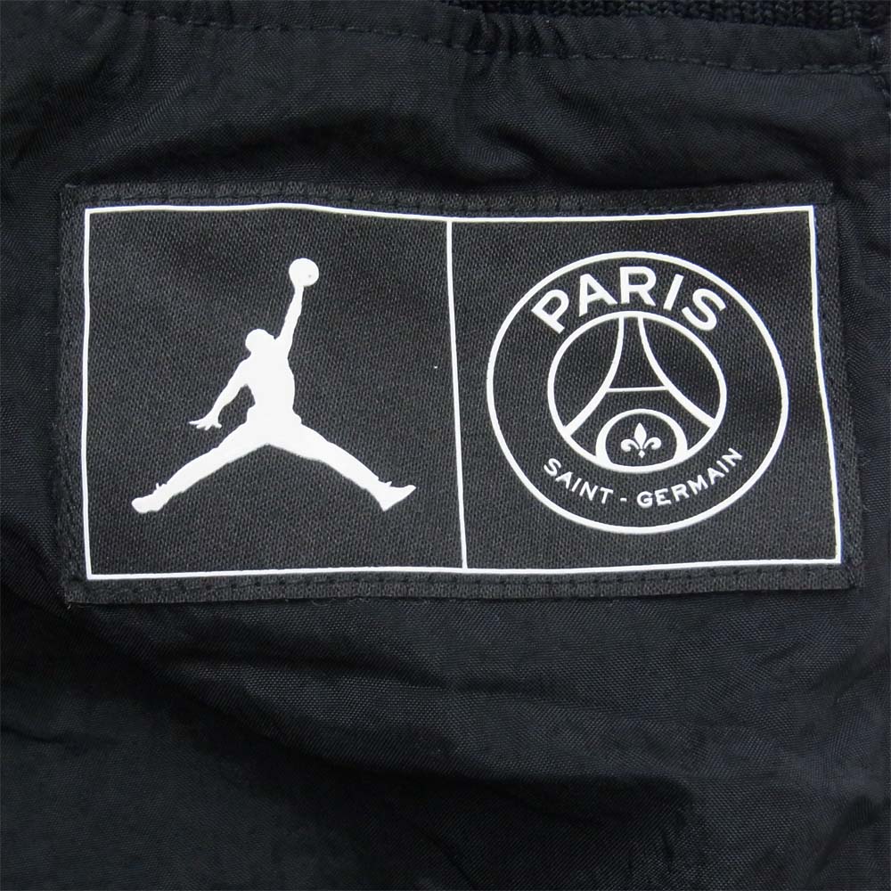 NIKE AIR JORDAN ナイキ ジョーダン PSG パリ サン ジェルマン TEARAWAY PANT サイド ライン トラック パンツ ブラック系 L【美品】【中古】