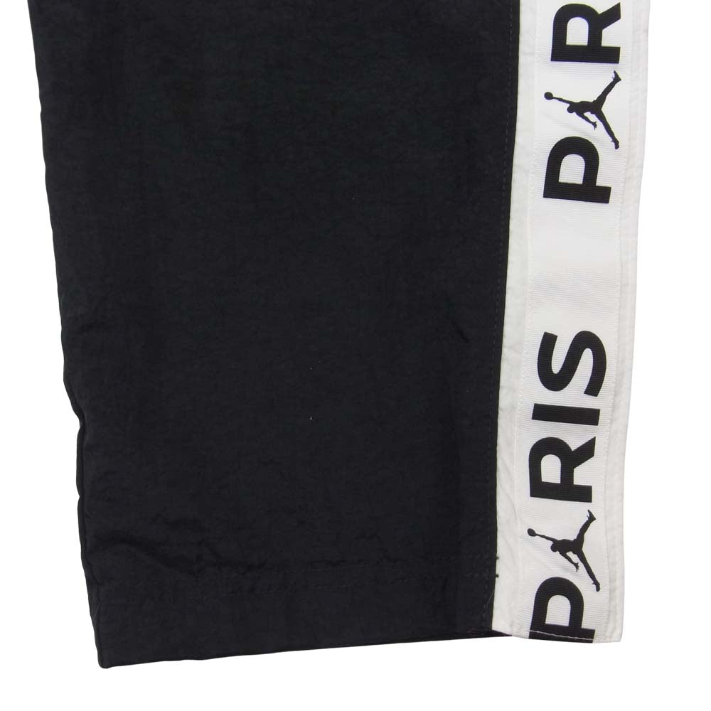 NIKE AIR JORDAN ナイキ ジョーダン PSG パリ サン ジェルマン TEARAWAY PANT サイド ライン トラック パンツ ブラック系 L【美品】【中古】