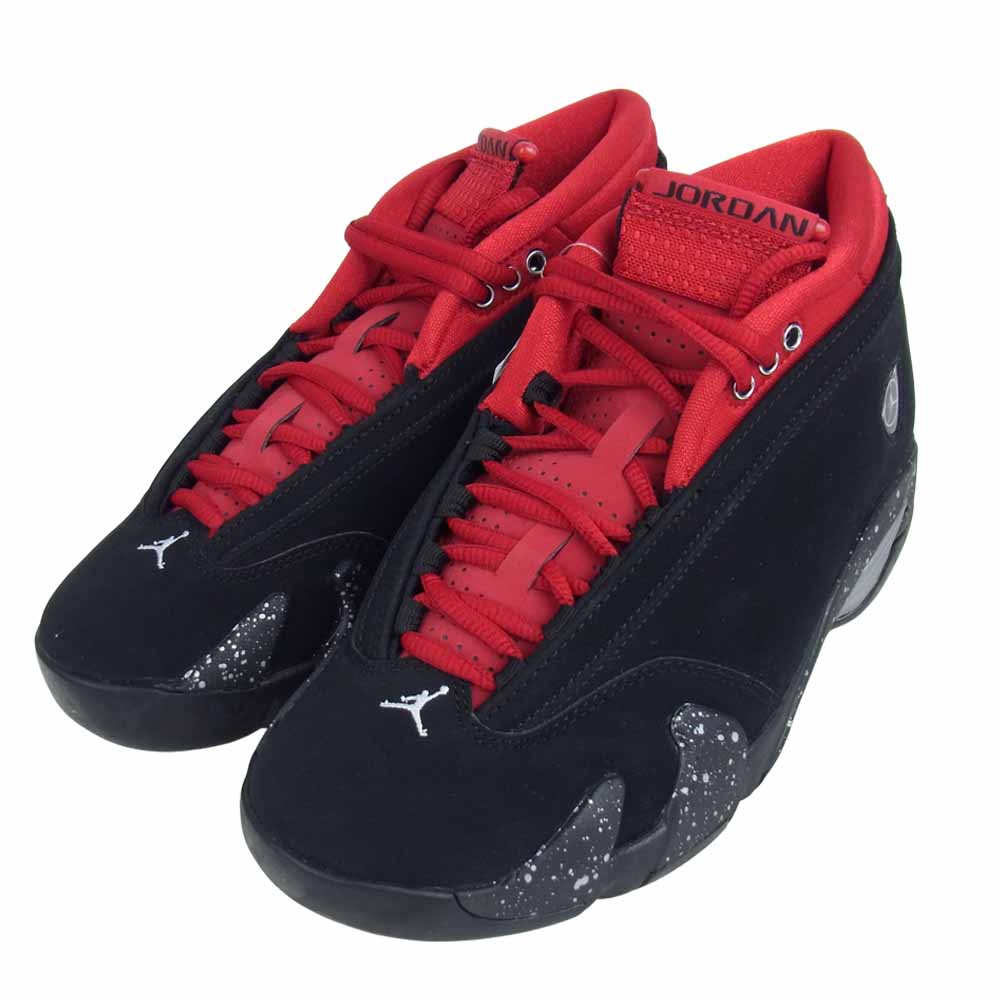 NIKE ナイキ DH4121-006 WMNS AIR JORDAN 14 LOW ICONIC RED アイコニック レッド ブラック系 レッド系 23.5cm【新古品】【未使用】【中古】