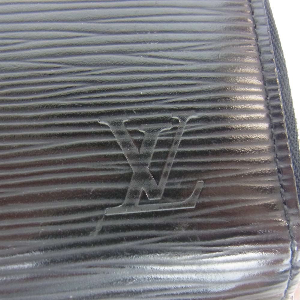 LOUIS VUITTON ルイ・ヴィトン M60072 エピ ジッピーウォレット 長財布 ブラック系【中古】