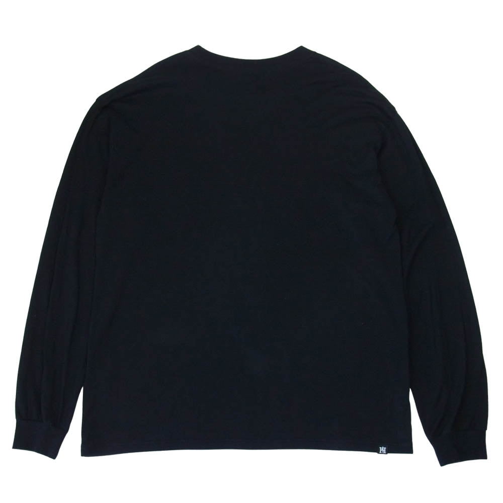 HYSTERIC GLAMOUR ヒステリックグラマー 02173CL11 DOCTOR GIRL プリント ロンT 長袖 Tシャツ ブラック系 L【中古】