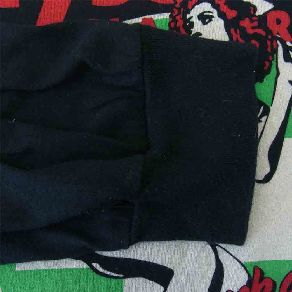 HYSTERIC GLAMOUR ヒステリックグラマー 02173CL11 DOCTOR GIRL プリント ロンT 長袖 Tシャツ ブラック系 L【中古】