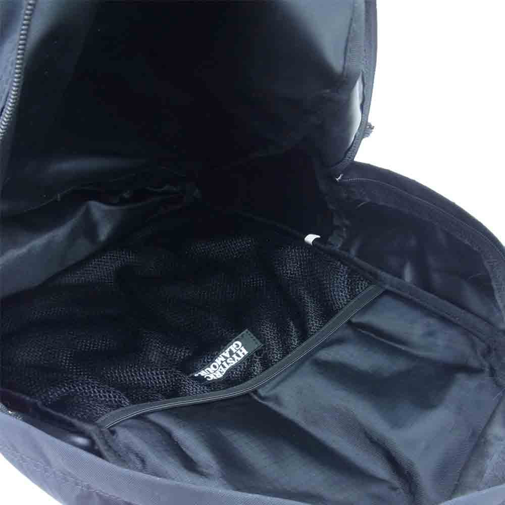 HYSTERIC GLAMOUR ヒステリックグラマー 02181QB01 CORDURA バックパック BLANK ロゴ リュック ブラック系【中古】