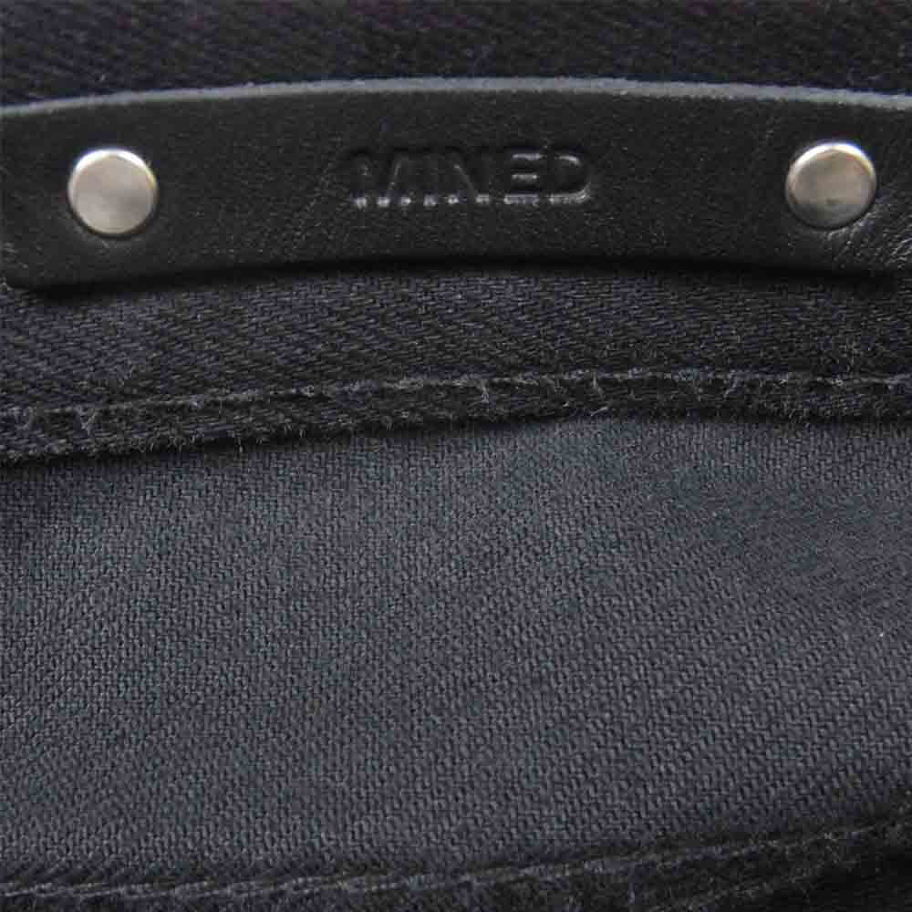 MINEDENIM マインデニム FPK107N-91-342-5 S.Slim 5pocket スリム ストレッチ 5ポケット デニム パンツ ブラック系 11【中古】