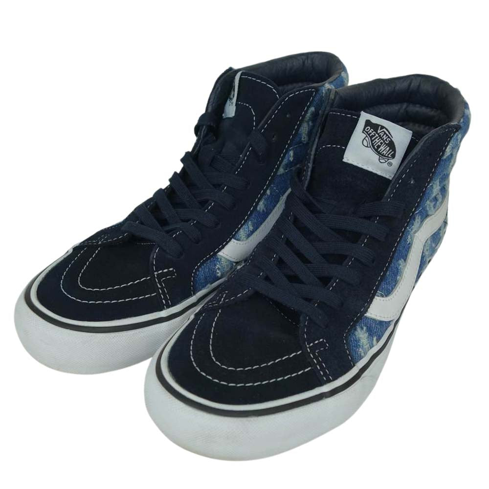Supreme シュプリーム 20SS × VANS VN0A38Z32DD SK8-HI REISSUE PR バンズ スケートハイ ハイカット スニーカー ブルー系 26.5cm【中古】