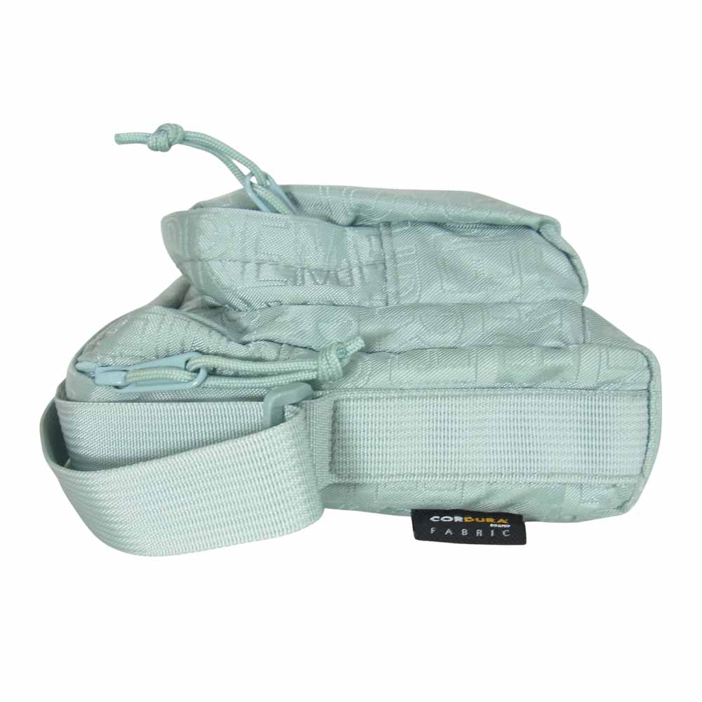 Supreme シュプリーム 19SS Shoulder Bag ナイロン ショルダー バッグ ライトブルー系【美品】【中古】