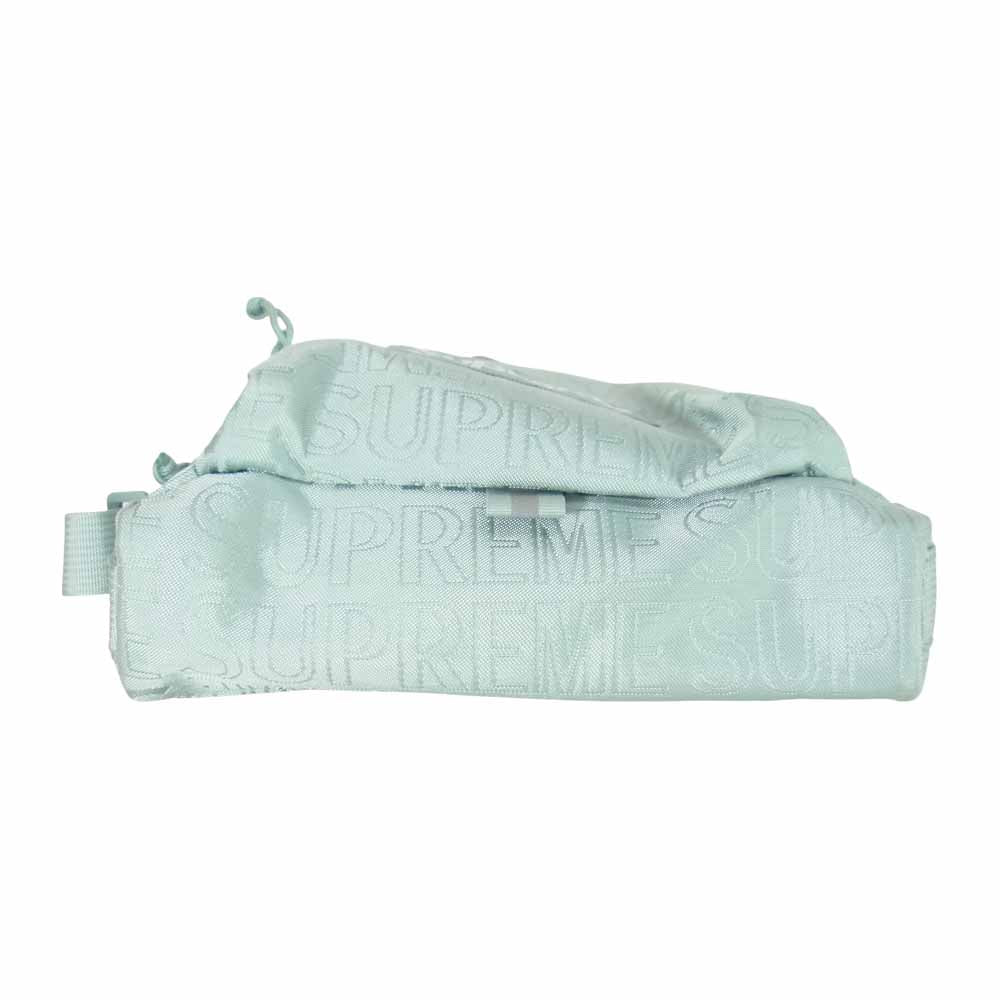Supreme シュプリーム 19SS Shoulder Bag ナイロン ショルダー バッグ ライトブルー系【美品】【中古】