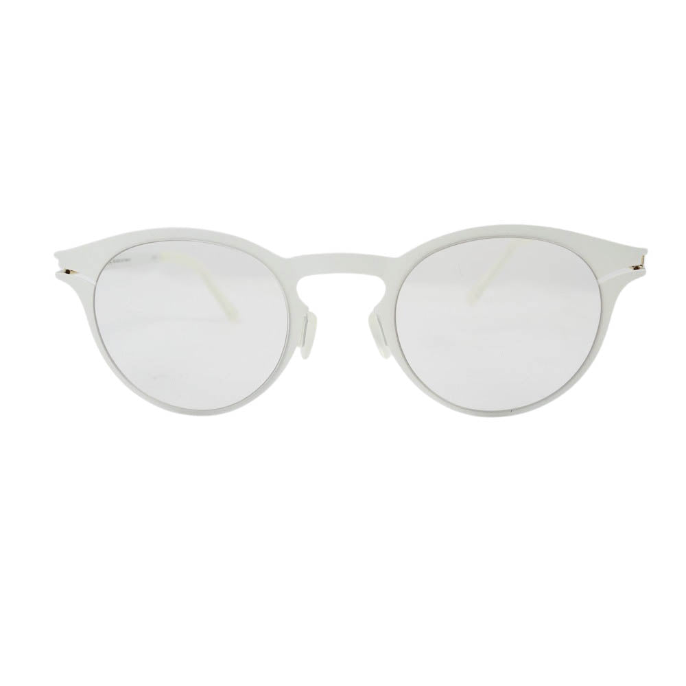 マイキータ decades sun maple 度入り メガネ アイウェア ホワイト系 47□24【中古】