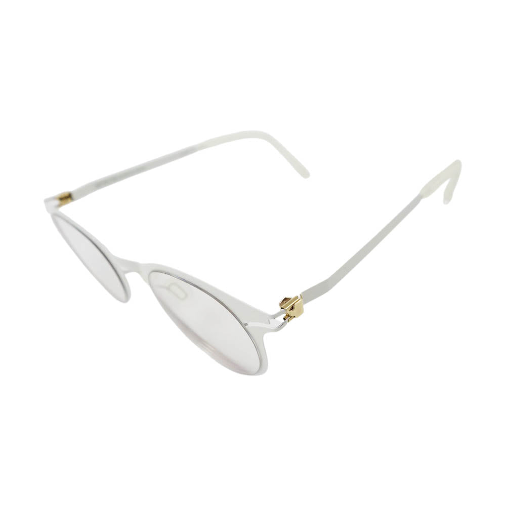 マイキータ decades sun maple 度入り メガネ アイウェア ホワイト系 47□24【中古】