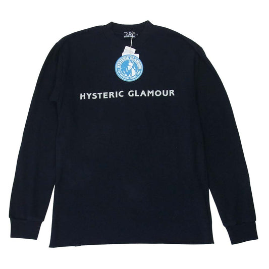 HYSTERIC GLAMOUR ヒステリックグラマー 02201CS02  HG SYMBOL スウェット ブラック系 S【美品】【中古】