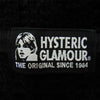 HYSTERIC GLAMOUR ヒステリックグラマー 01183CF10 TAGGING LOGO ビッグ パーカー ブラック系 FREE【中古】