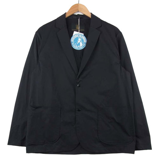 HYSTERIC GLAMOUR ヒステリックグラマー 02211AJ02 HYSロゴ 2ツ釦 テーラード ジャケット ブラック系 L【極上美品】【中古】
