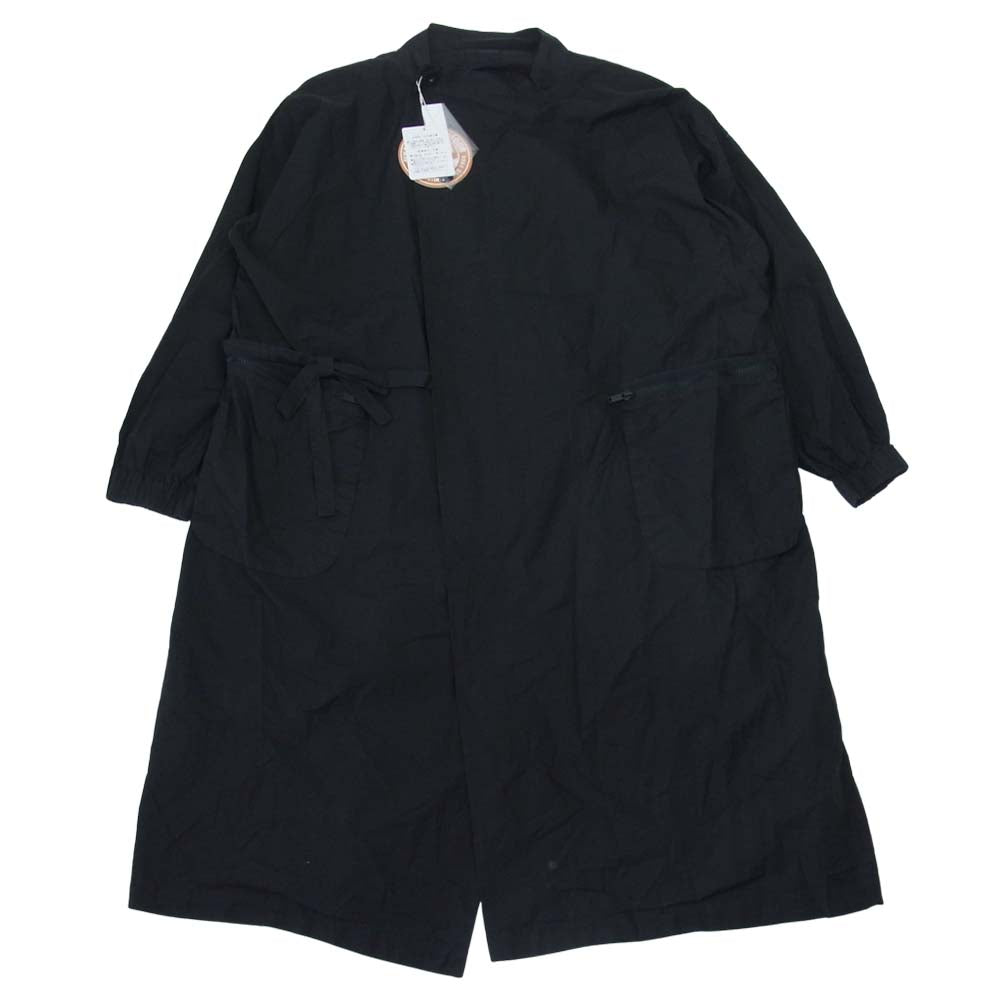 HYSTERIC GLAMOUR ヒステリックグラマー 01211AC01 DIZZY＆MILKY グラフィック プリント オーバーサイズ コート ブラック系 F【極上美品】【中古】