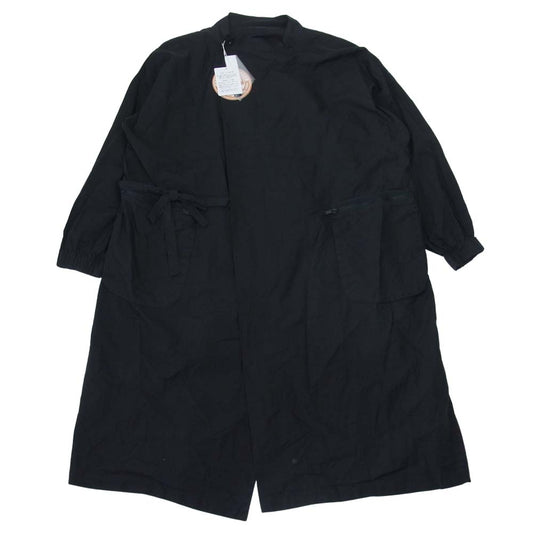 HYSTERIC GLAMOUR ヒステリックグラマー 01211AC01 DIZZY＆MILKY グラフィック プリント オーバーサイズ コート ブラック系 F【極上美品】【中古】