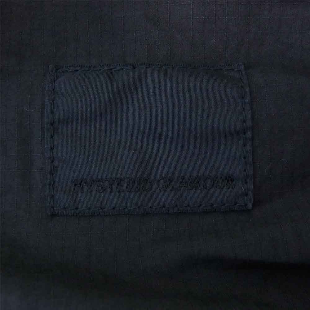 HYSTERIC GLAMOUR ヒステリックグラマー 01211AC01 DIZZY＆MILKY グラフィック プリント オーバーサイズ コート ブラック系 F【極上美品】【中古】