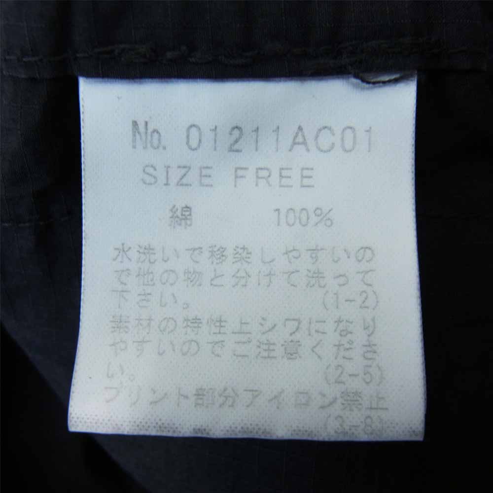 HYSTERIC GLAMOUR ヒステリックグラマー 01211AC01 DIZZY＆MILKY グラフィック プリント オーバーサイズ コート ブラック系 F【極上美品】【中古】