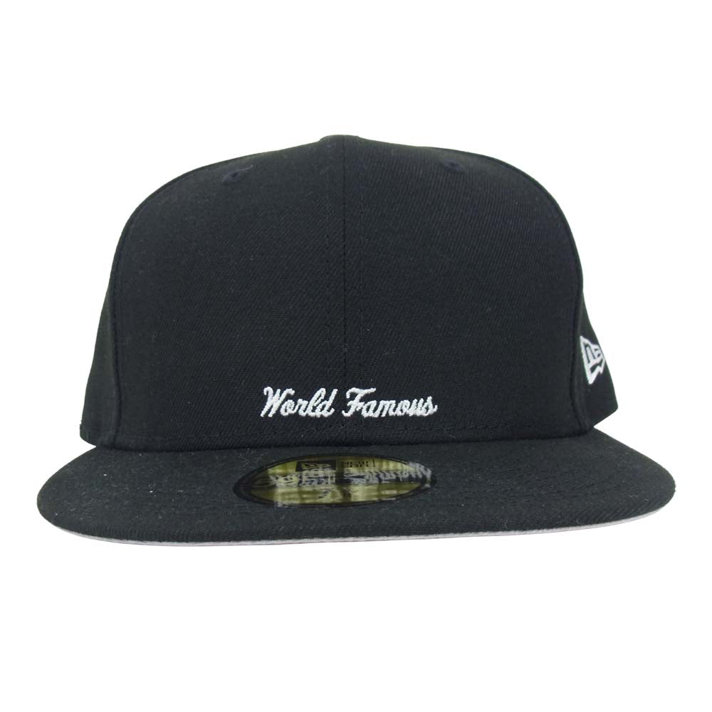 Supreme シュプリーム 21SS × New Era Reverse Box Logo Cap リバース ボックスロゴ キャップ ブラック系 60.6cm【美品】【中古】