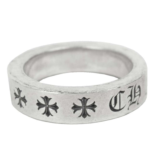 CHROME HEARTS クロムハーツ（原本無） SPACER FOREVER RING 6mm スペーサー フォーエバー リング シルバー系 22号【中古】
