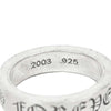 CHROME HEARTS クロムハーツ（原本無） SPACER FOREVER RING 6mm スペーサー フォーエバー リング シルバー系 22号【中古】