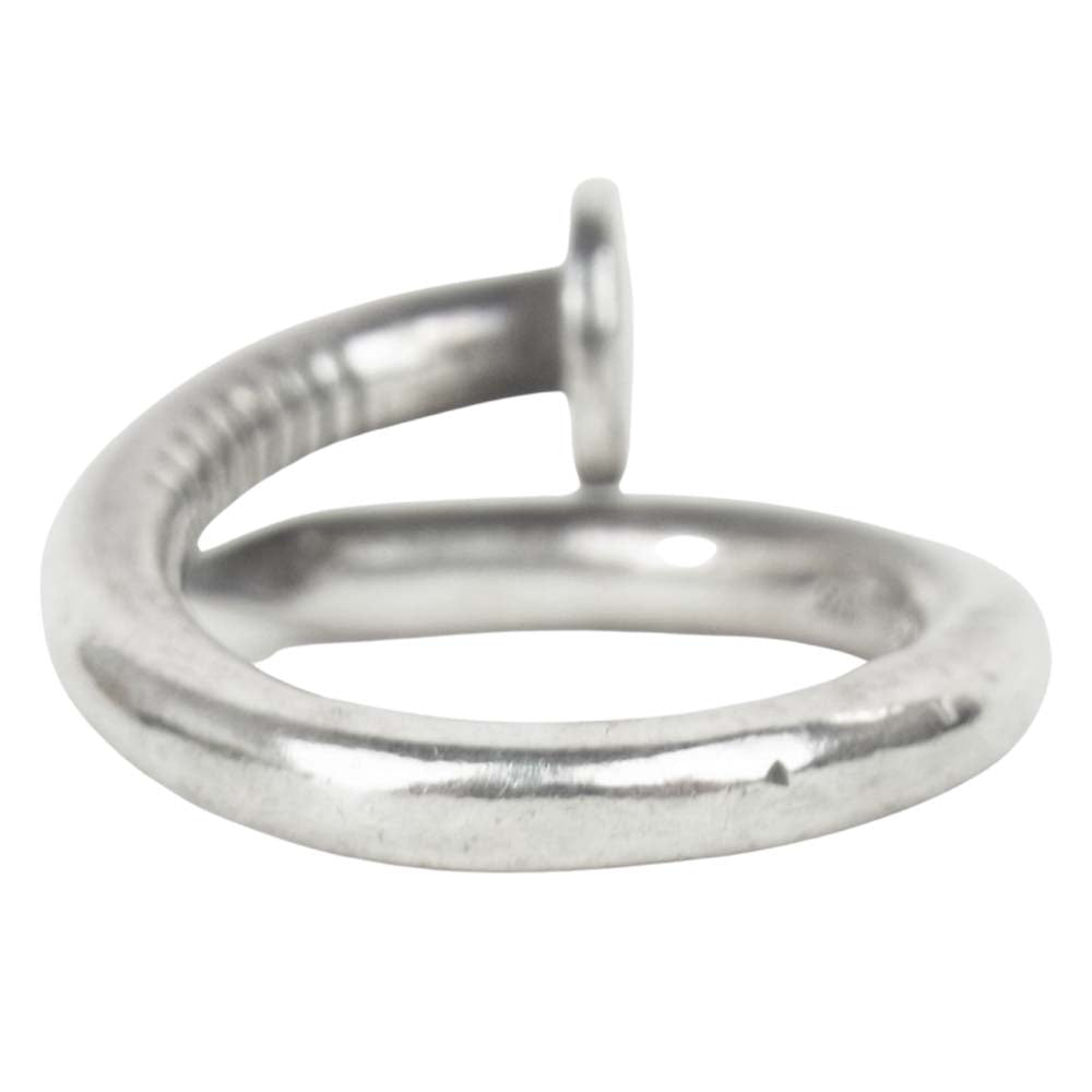 CHROME HEARTS クロムハーツ（原本無） NAIL FLAT RING ネイル フラット リング シルバー系 11号【中古】