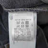 CHROME HEARTS クロムハーツ（原本有） × Levi's リーバイス 501 ブラックデニム W36 クロスパッチ デニム パンツ ダークグレー系 36【極上美品】【中古】