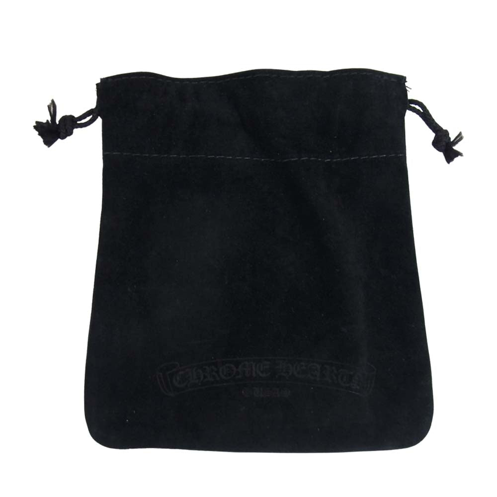 CHROME HEARTS クロムハーツ（原本無） フローラルクロス ワイドカフ バングル ブレスレット シルバー系【中古】