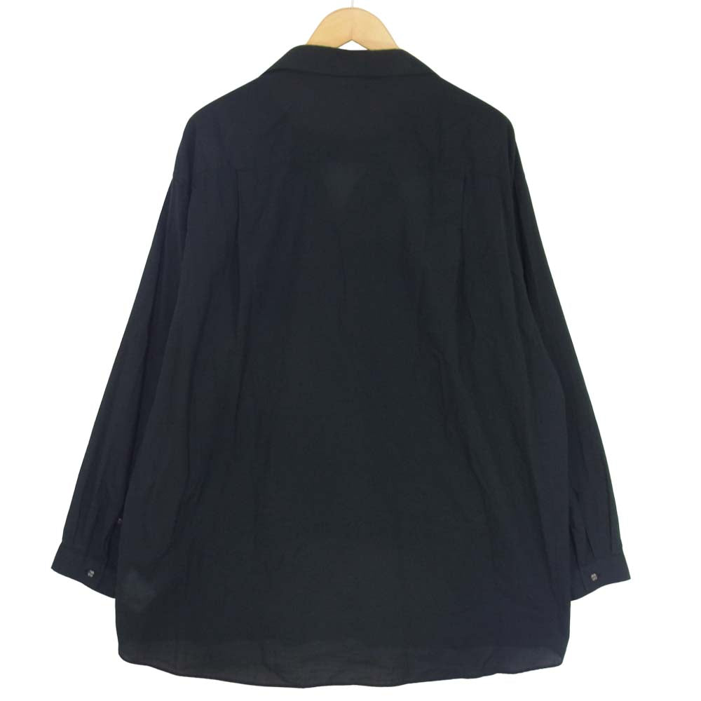 WHITE MOUNTAINEERING ホワイトマウンテニアリング RW2171108 REPOSE WEAR for Summer season LONG SLEEVES SHIRT 長袖 シャツ ブラック系 3【新古品】【未使用】【中古】
