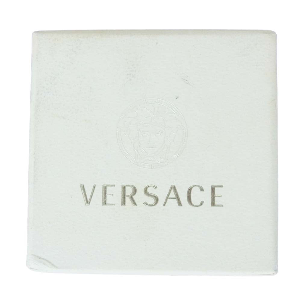 VERSACE ヴェルサーチ ドッグタグ ペンダント ネックレス ゴールド系【中古】