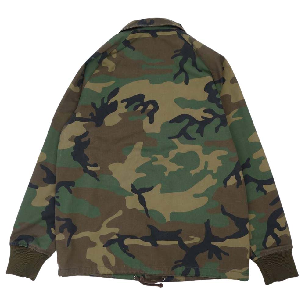 Supreme シュプリーム 15AW Twill Coach Jacket ツイル コーチ ジャケット グリーン系 カモ柄 M【中古】