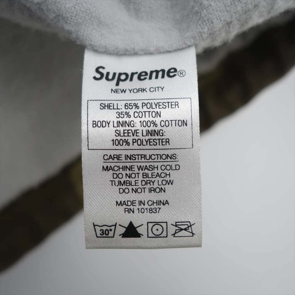 Supreme シュプリーム 15AW Twill Coach Jacket ツイル コーチ ジャケット グリーン系 カモ柄 M【中古】