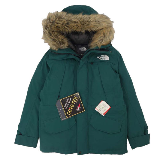 THE NORTH FACE ノースフェイス ND91807 Antarctica Parka アンターク ティカ パーカ GORE-TEX ゴアテックス ダウン ジャケット グリーン系 M【極上美品】【中古】