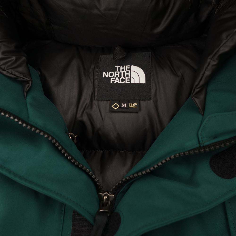 THE NORTH FACE ノースフェイス ND91807 Antarctica Parka アンターク ティカ パーカ GORE-TEX ゴアテックス ダウン ジャケット グリーン系 M【極上美品】【中古】