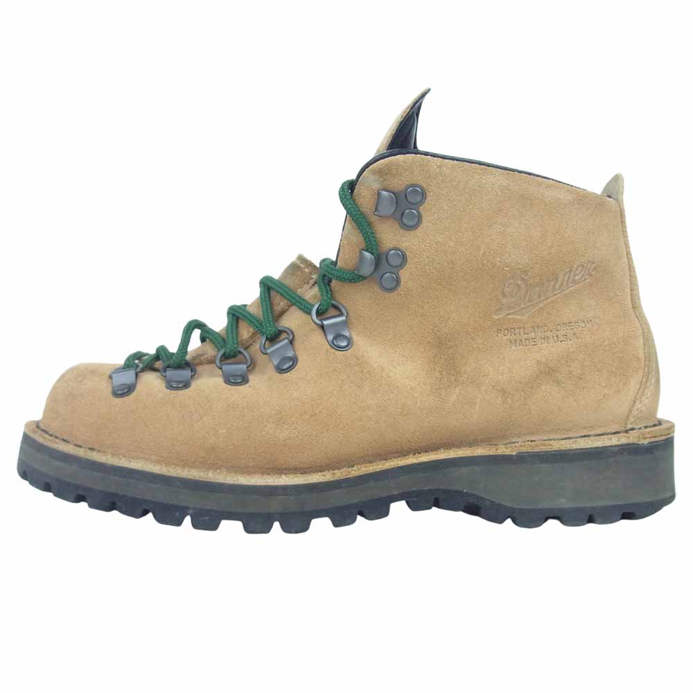 Danner ダナー 30431X USA製 白タグ MOUNTAIN LIGHT マウンテンライト TAN ROGH タン ラフアウト US 8【中古】