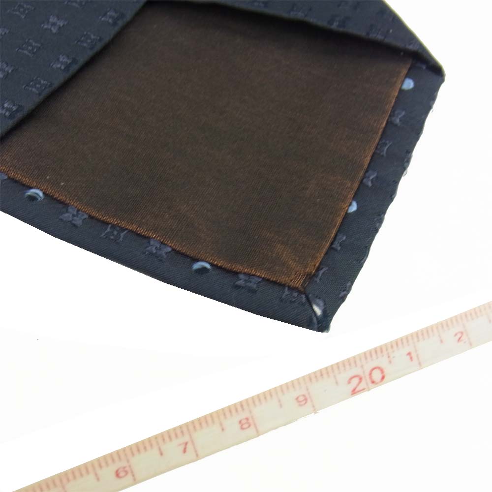 LOUIS VUITTON ルイ・ヴィトン モノグラム ネクタイ ブラック系【中古】